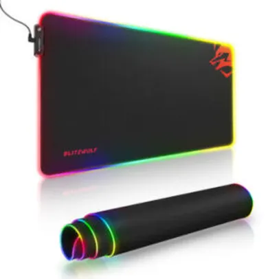 Mouse Pad Gamer BlitzWolf® BW-MP1 RGB | R$166