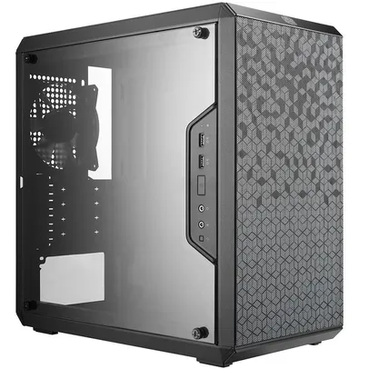 Gabinete Cooler Master MasterBox Q300L Mini Tower, Lateral em Acrílico - MCB-Q300L-KANN-S00