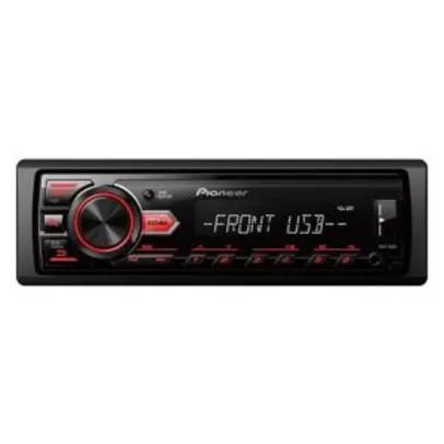 Som Automotivo Pioneer MVH-98UB Media Receiver com Entrada USB e Rádio FM