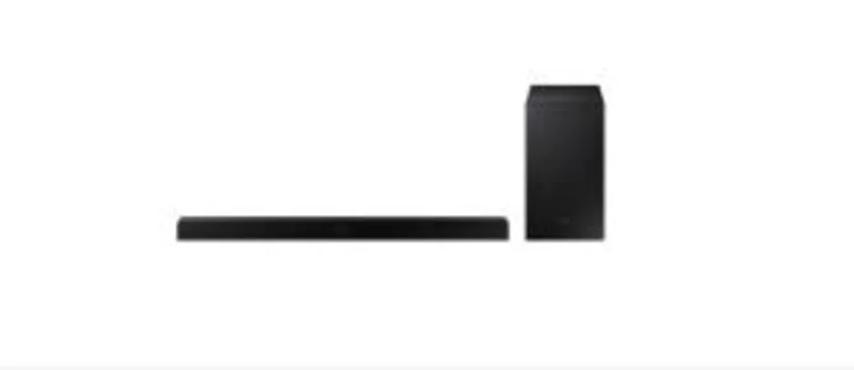 Soundbar Samsung com 2.1 Canais e 320W - HW-T555/ZD | R$999