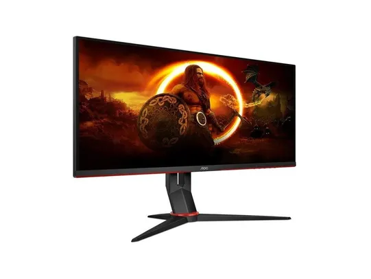 Monitor Gamer Aoc 27 Full HD, 165Hz, 1Ms, Displayport, HDMI E VGA, Ajuste De Altura - 27g2s/bk