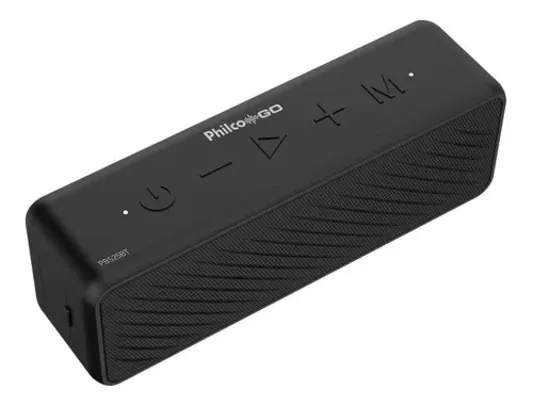 Caixa De Som Bluetooth Philco Go Pbs25bt À Prova D'água 25w