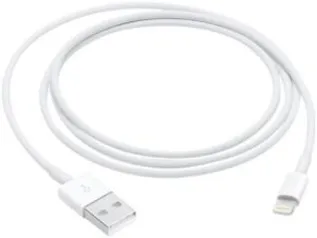 Cabo de Lightning para USB (1m) Apple - Original - R$140