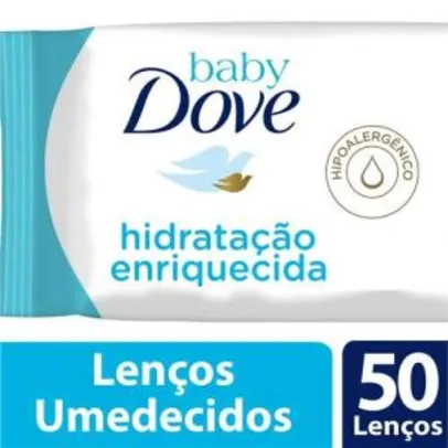 (PRIME) Lenços Umedecidos Baby Dove R$ 7,80