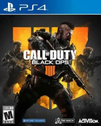 Call of Duty Black OPS 4 - PS4 (Frete Grátis - Prime)