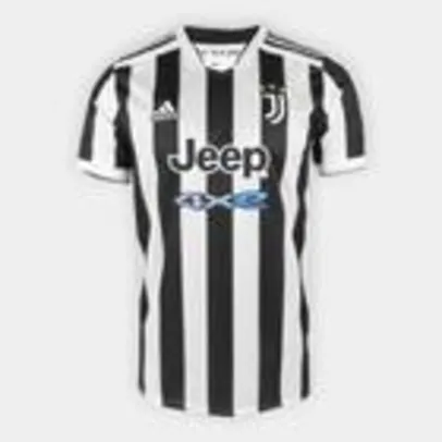 (CC CLIENTE OURO) Camisa Juventus Home 21/22 s/n Torcedor Adidas Masculina