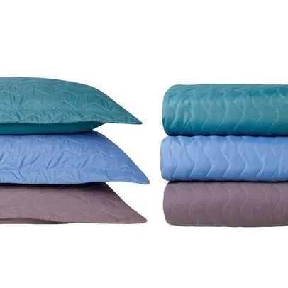 Colcha Queen Matelassê Daily com 2 Portas-travesseiros - Casa e Conforto
