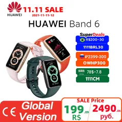 Smartband Huawei Honor Band 6 Global