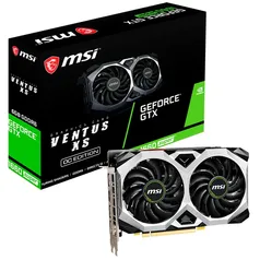 Placa de Vídeo MSI NVIDIA GeForce GTX 1660 Super Ventus XS OC, 6GB, GDDR6 R$4699