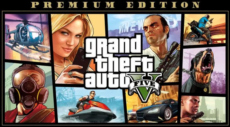 GTA V premium edição