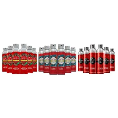 Kit Desodorante Old Spice 150mL Com 6 Pegador + 6 Lenha + 6 Vip | R$10