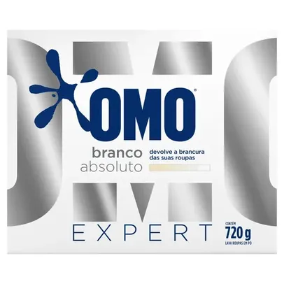 (Regional) Sabão em Pó para Roupas Brancas Omo Expert 720g