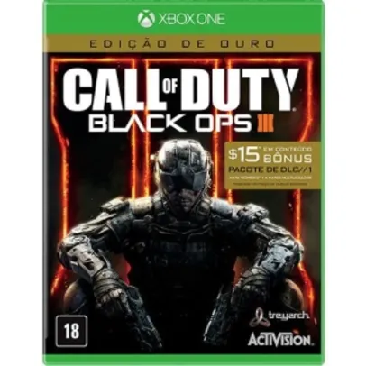 Game Call Of Duty: Black Ops 3 Gold Edition - Xbox One por R$ 95