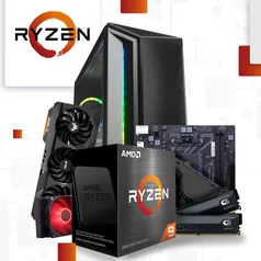 PC Gamer Ryzen 5 5600, RTX 3070Ti, 16(2x8GB) 3200CL16, SSD 480GB SATA, 750W 80+Gold, Montech AIR 100