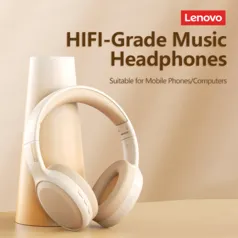 Headphones Lenovo TH30 Sem Fio Dobrável