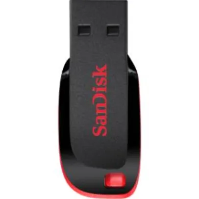 Pen Drive SanDisk Cruzer Blade 8 GB USB 2.0 SDCZ50-008G-A11 - R$ 5