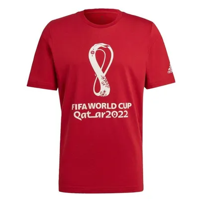 Camiseta adidas Estampada Copa do Mundo FIFA 2022™ - Masculina