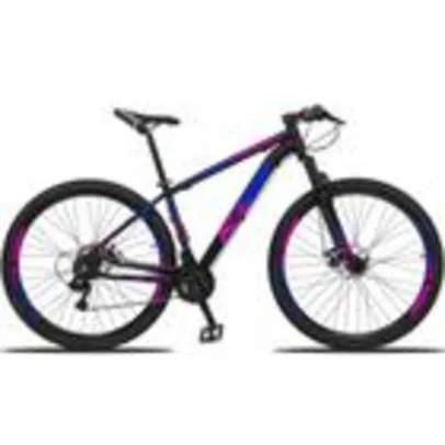 Bicicleta Aro 29 Ksw 24 Marchas Freios a Disco, K7 e Suspensão