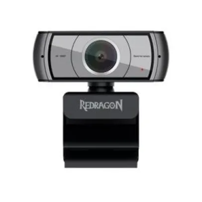 WebCam Redragon Streaming APEX, Full HD 1080p - R$340