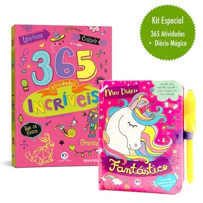 Saindo por R$ 29,32: Kit - Incríveis Coisas De Meninas - 1ª Ed. | Pelando
