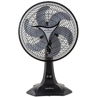 [AME R$ 69]Ventilador de Mesa Britânia Protect Six, 30 cm, Preto