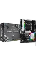 Placa Mãe AsRock B450 Steel Legend ATX AM4 DDR4 Quad CrossFireX SATA3 USB3.1 M.2 R$664