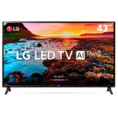 Smart TV LED LG 43" 43LK5750 Full HD 2 HDMI 1 USB Webos 4.0 60Hz - R$ 1248