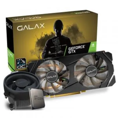Kit Upgrade Processador AMD Ryzen 5 3600 3.6GHz + Placa de Video GeForce GTX 1660 Ti 6GB R$ 2219