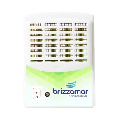 Foto do produto Purificador Ozonizador Ionizador De Ar Brizzamar