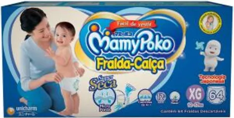 [PRIME] Fralda-calça Mamypoko XG - 64 unid.