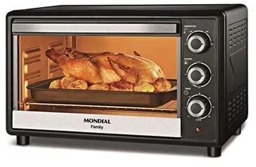 [Prime] Forno Elétrico Family 2, 36 Litros, Preto, Mondial - FR-17 | R$320