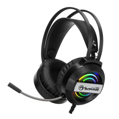 Headset Gamer Marvo HG8902, 3.5mm, PC, RGB, Black