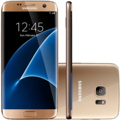 Smartphone Samsung Galaxy S7 Edge, Octa Core 2.3Ghz por R$ 2700