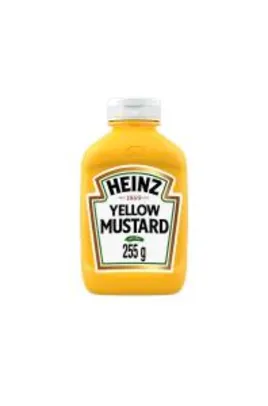 [App+ouro] Mostarda Amarela Tradicional Heinz 255g | R$4,24