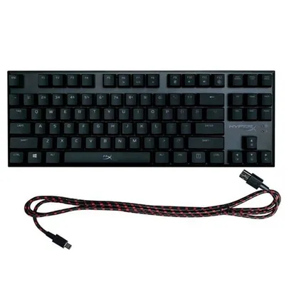 Teclado Gamer Hyperx Alloy Fps Rgb Preto com Luz HX-KB1SS2-US