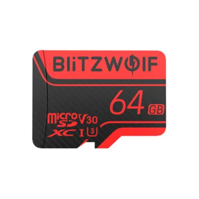 BlitzWolf®BW-TF2 Micro SD Card with Adapter Class 10 U3 | R$43