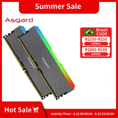 RAM Asgard-Desktop Loki W2 RGB , 8GB x 2, 16GB 3200