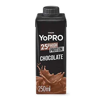 YoPRO Bebida Láctea UHT Chocolate 25g de proteínas 250ml R$4