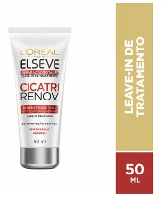 Leave-in de tratamento Elseve L'Oréal Paris Cicatri Renov 50ml | R$9