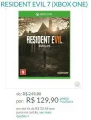 Resident Evil 7 - Xbox One