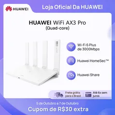 Roteador Huawei AX3 Pro Quad-Core Wi-Fi 6 300Mbps