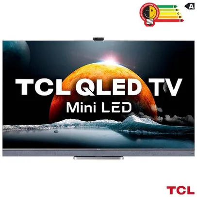 Smart TV 4K TCL Qled 65'' com Google TV, Dolby Vision, Bluetooth e Wi-Fi - 65C825