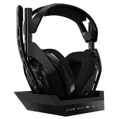 Headset Gamer Sem Fio Astro A50 + Base Station Gen 4 com Áudio Dolby Atmos para Xbox Series