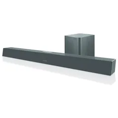 [AME R$458] Caixa de Som Soundbar + Subwoofer 320W Cinza Pulse - SP381