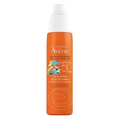 Protetor Solar Avène Solar Spray Infantil FPS 50+ 200ml