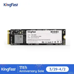 (PRIMEIRA COMPRA) SSD 512GB M2 NVME KINGFAST | R$ 275,30