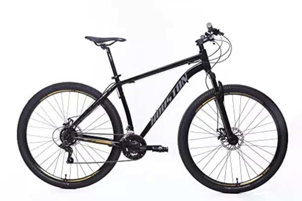 Bicicleta Houston - Preto/Amarelo TM 17