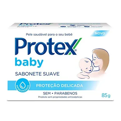 [PRIME/Rec] Sabonete em Barra para Bebê Protex Baby Delicate Care 85g