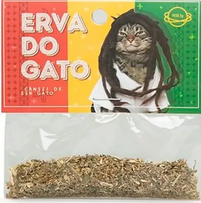 ERVA DO GATO - CARNIP CANSEI DE SER GATO 