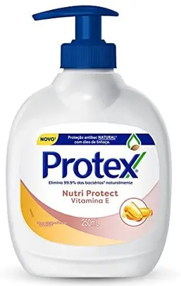 [PRIME +RECORRENTE]Sabonete Líquido Para As Mãos Protex Nutri Protect Vitamina E 250ml | R$ 6